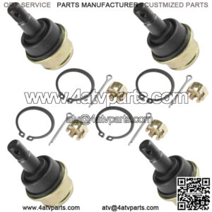 4 Lower and Upper Ball Joints for Can-Am Traxter 500 Traxter XL XT 1999 - 2005 (For: Can-Am)