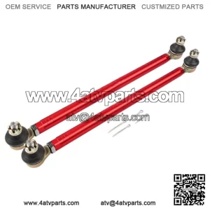 For Yamaha Raptor 700 700R YFM700 R Tierods Ends Ball Joints Kit 2006-2023 Red