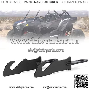 1 Pair RZR Door Latches Safety Latch For Increased Air Circulation Compatible with Polaris RZR 2014-2022 XP 1000, 4 1000, TURBO, S 900, S 1000