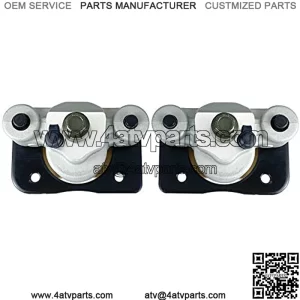 Front Left Right Brake Calipers W/Pads for Arctic Cat ATV 250 300 350 400 400 FIS 425 450 500 500 FIS 550 650 700 1000 Thunder Cat Side by Side Wildcat Trail 700 Wildcat 1000 X 1000
