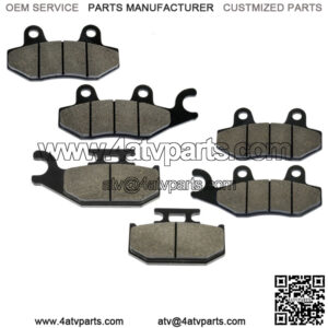 Front Rear Brake Pads for Yamaha Rhino 450 4X4 YXR450 YXR 450 2006-2009