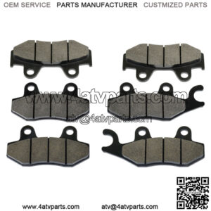 Front Rear Brake Pads for Yamaha Raptor 700 700R YFM700R YFM 700R 2013-2020