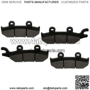 Front Right and Left Brake Pads for Can-Am Maverick Max / 1000R 2014 - 2018 (For: Can-Am)