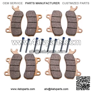 Can-Am Maverick X3 4x4 Front and Rear Brake Pads Brakes 2017 2018 2019 2020 2021
