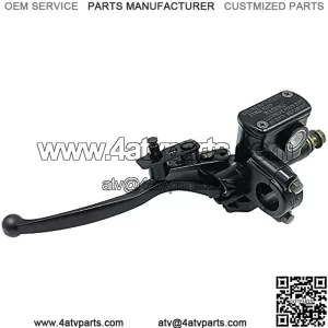 7/8" 22mm Left Brake Lever Master Cylinder for 50CC 70cc 90cc 100cc 110cc 125cc 150cc 200cc 250CC Motorcyle Kids ATV Quad Moped Pit Dirt Bike
