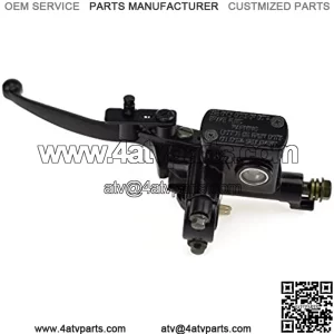 Left Brake Master Cylinder Lever for 110cc 90cc 50cc Peace Eagle Cool Sports Coolster 3050A 3050AX 3050B Tao Tao Loncin Sunl Dino Helix Kazuma Meerkat 50cc Falcon 90cc Redcat 110cc Chinese ATV Quad