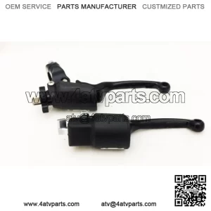 Black F3 Unbreakable Brake + Clutch Levers Kit Yamaha Raptor 700 YFZ450R