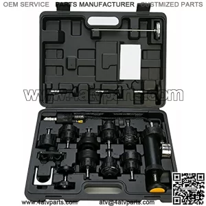 18pcs Radiator Pump Pressure Tester and Vacuum Pump Type Cooling System Kit