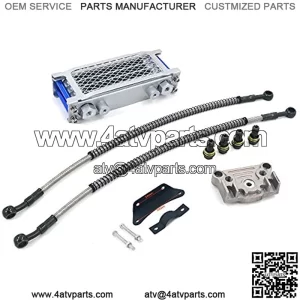 Oil Cooling Cooler Radiator for CRF50 XR50 Chinese Made Pit Dirt Bike ATV Motorcycle Quad 125 140CC Tao Tao Bosuer KAYO Apollo Blue