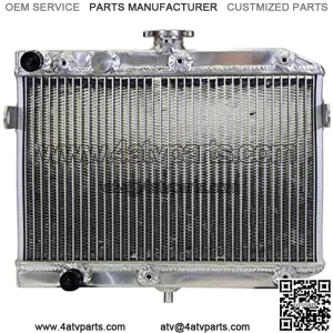 Performance All Aluminum TIG Welded Radiator for Suzuki King Quad ATV