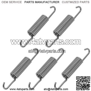 5x Exhaust Tension Spring for Yamaha Rhino 700 YXR700 4x4 2008-2009 2011-2013