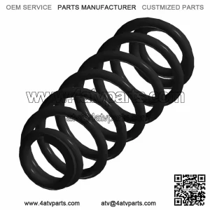 Polaris Spring 200-250#, 12.1 in, Matte Black, Genuine OEM Part 7045091-458