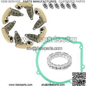 compatible with Wet Clutch Carrier Shoes Bearing with Gasket Yamaha Viking VI YXC700 4X4 2015 2016 2017-2021