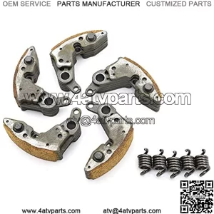 Wet Clutch Shoes for Yamaha 660 2002-2008, 660 2004-2007, for ATV UTV 500 700, for Massimo, for Bennche and More, OEM# 5KM-16620-00-00, 21230-004-0000, 21230-F39-0000