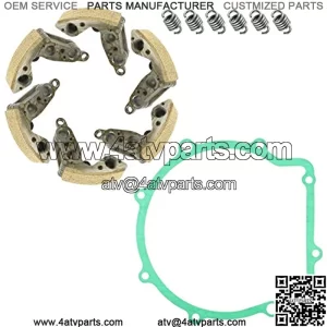 compatible with Centrifugal Wet Clutch Carrier Shoes with Gasket Yamaha Kodiak 700 YFM700K 2019 2020 2021