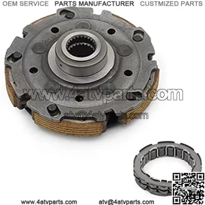 Wet Clutch Shoe Carrier Assembly + Starter Clutch Bearing for CFMoto 500 MC Models (2007-2009,2011-2014), for CFMoto CF500, for CFMoto X5 LWB/SWB