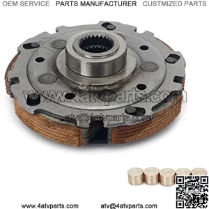 Wet Clutch Centrifugal Carrier + Slugs Kit for Arctic Cat 350 366 400 425 450 500 2008-2021, for KYMCO MXU400, OEM# 0823-328, 0823-197
