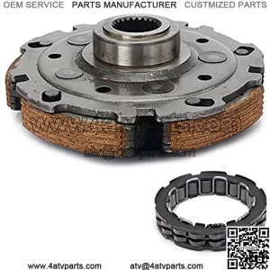 Wet Clutch Pad Shoe Carrier + Bearing for CFMOTO HL CF500 Rancher X5 X6 LWB SWB Z6 ZForce Sport
