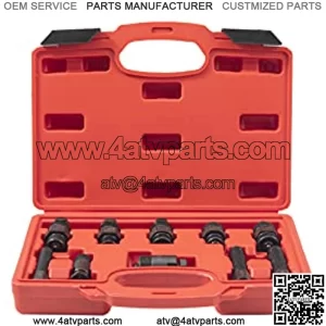 Motorcycle Flywheel Puller Set | 10pcs Universal Motorcycle ATV Flywheel Puller Set | Motorcycle Repair Tool for Motorcycle Bikes