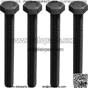 4 Pieces M8 8mm Secondary Clutch Spreader Belt Change Removal Tool for ATV's and SXS's Bolt M8 x 1.25 x 70, 12.9 CL, Pre Oil, Fully Threaded
