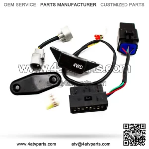 Prairie 360 Belt Light Bypass with KEBC Wire Harness and Hole Cover Kit