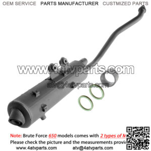 Exhaust Muffler W/Gasket For Kawasaki Brute Force 650 KVF650D KVF650 D 4X4 05-13