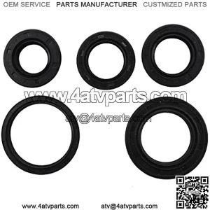 Engine Crankshaft Oil Seal Assembly Replacement for GY6 49cc 50cc 139QMB Scooter Moped ATV 4 Wheeler Quad