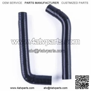 For 2004-2013 Yamaha YFZ 450 YFZ450 Silicone Radiator Hoses Black Coolant Pipe