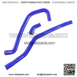 Blue Silicone Radiator Coolant Hose kit for 2006-2023 Yamaha Raptor 700 700R