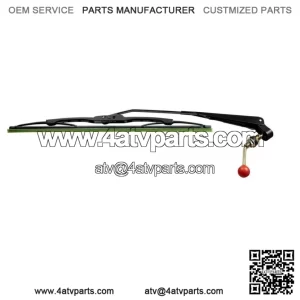 UTV Manual Operated Windshield Wiper for Can Am Kawasaki Golf Cart Polaris RZR