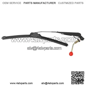 UTV Manual Hand Operated Windshield Wiper for Polaris RZR 900 1000 Ranger 570