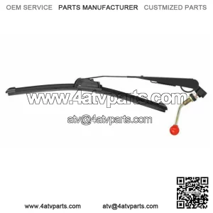 Universal UTV Manual Windshield Wiper For Can Am X3 Honda Kawasaki Teryx Polaris
