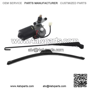 For Polaris RZR Ranger Kawasaki MULE UTV 12V Electric Windshield Wiper Motor Kit