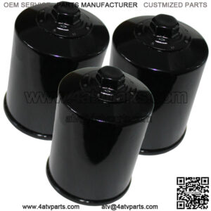 3 Pack Oil Filter for Polaris Sportsman 600 700 4X4 Twin EFI 700 2002 2003 2004