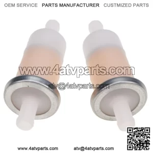 2PK In-line Fuel Filter for Kawasaki Mule KAF400 KAF620 KAF300 KAF450 49019-1055