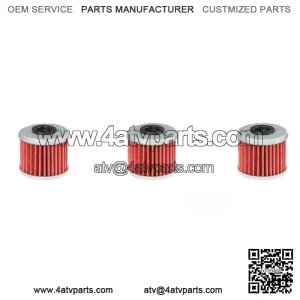 Honda TRX450R TRX450ER HiFlo Oil Filter HF116 TRX 450R 450ER - Pack of 3