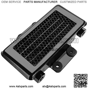 Acouto Aluminum 65ml Engine OiCooling Radiator for 100CC-250CC Motorcycle Dirt Bike ATV(Black)