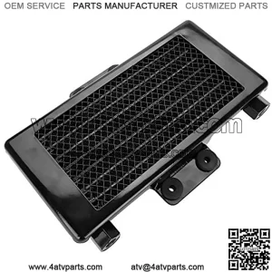 125ml Aluminum Motorcycle Engine OiOil Cooling Radiator System for 25CC-250CC Dirt Bike ATV Motor Bike(Black)