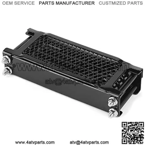Motorcycle Radiator Engine OiOil Cooling System Kit Oil Cooling Radiator Oifor ATV for 100?250CC Off?Road ATV Dirt Bike 4?Wheel Motorcycle Engine Oiwith Mounting Parts Kit F