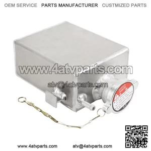 Aluminum Radiator Coolant Tank 709200998 For Can-Am Maverick X3 Max 2017-2021