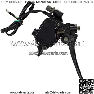 7/8" 22mm Thumb Throttle with Dual Brake Lever for 50cc 90cc 110cc 150cc 250cc ATV Quad Roketa Taotao Sunl Buyang Kazuma Falcon Meerkat Peace Sports 110cc Parts