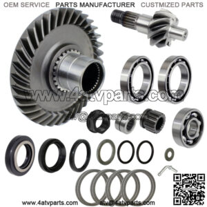Complete Rear Differential Kit for Honda TRX300 Fourtrax 300 2X4 1988-2000