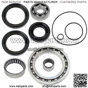 Rear Differential Bearing Seal Kit for Yamaha Grizzly 660 YFM660 2002 2003-2008