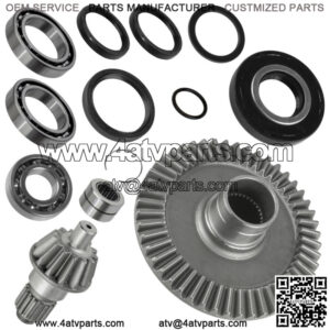Rear Differential Rebuild w/ Gears Kit for Honda Recon 250 TRX250 TE TM 2008-21