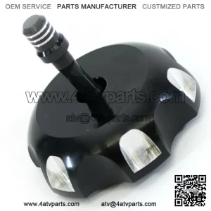 TRX 450R TRX450R 400EX 400X Billet Gas Cap Black 408 T6 B