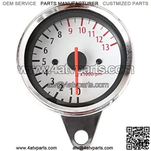 Motorcycle Tachometer Speedometer Odometer Universal 13000RPM Rev Counter for ATV Honda Yamaha Suzuki Harley Kawasaki Cruisers
