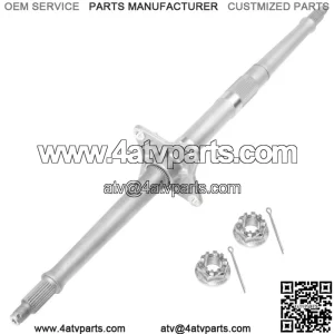 Rear Wheel Axle Shaft W/Nuts for Honda TRX450R TRX450 R 2006 2007 2008 2009