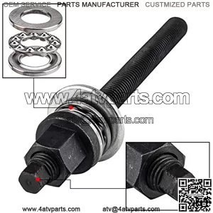 3mirrors Enhanced Version Balancer Puller Crank Compatible with 1997-Up LS1 / LS Engines, Crankshaft Installation Crank Pulley Installer w/Thrust Bearing 551141 for V8 Engine