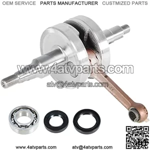 Crankshaft Assembly 4BC-11400-00-00 1HA-11400-00-00 Replacement for Yamaha PW80 Y-Zinger Big Wheel BW80 1983-2006