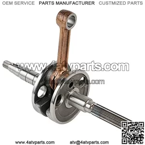 Crankshaft with Connection Rod Compatible with Polaris Predator 90 2003-2006,Sportsman 90 2001-2006 Scrambler 90 2001-2003